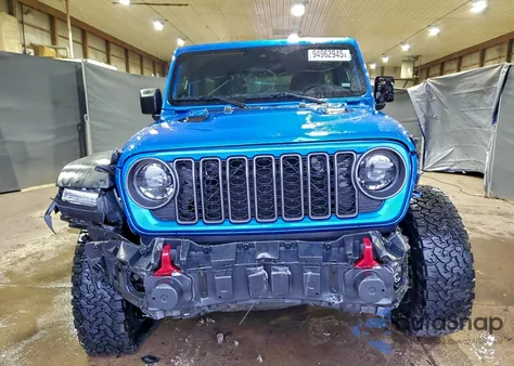 2025 Jeep Wrangler Rubicon из США, поврежденный, VIN 1C4PJXFN8SW526982